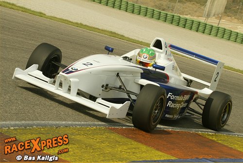 Luuk Glansdorp snel in Formule BMW
